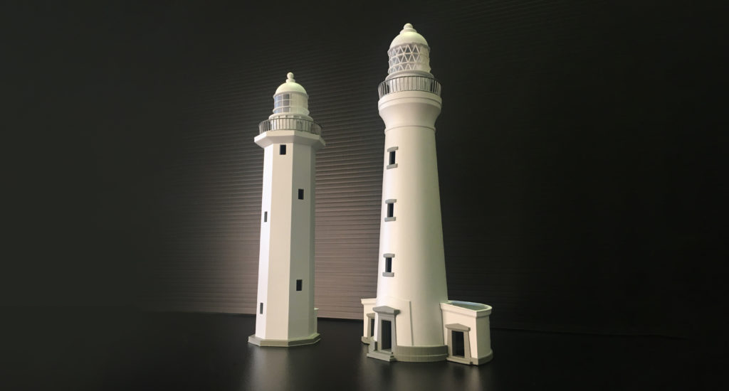 灯台模型（1/150） - さざなみ工房