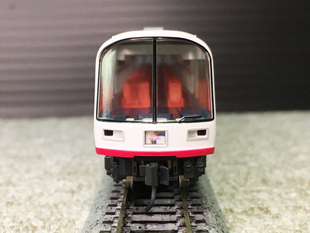 KATO スーパーエクスプレスレインボーのボディマウントナックルカプラー